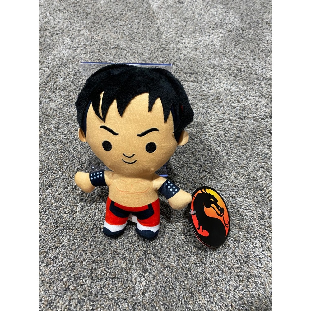 Mortal Kombat Klassic Liu Kang Plush 8 Inch Stuffed Toy Figure New With Tags